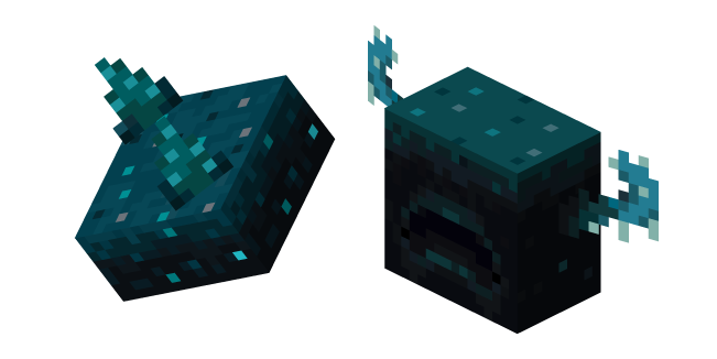 Minecraft Warden and Sculk Sensor