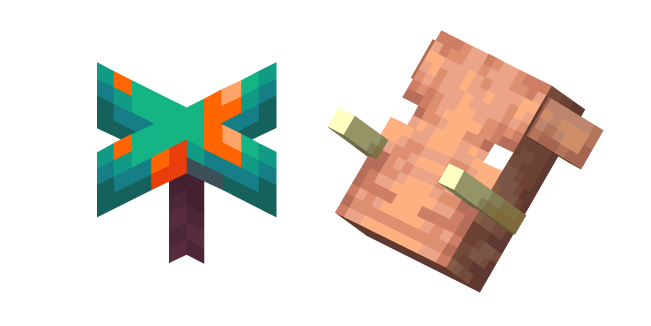 Minecraft Warped Fungus and Hoglin