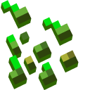 Minecraft Wheat Seeds and Red Parrot pointer