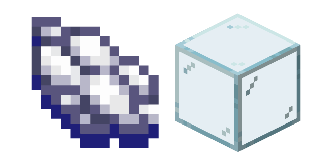 Minecraft White Dye and Glass