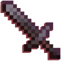 Minecraft Zombified Piglin and Sword pointer