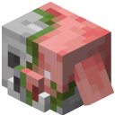 Minecraft Zombified Piglin and Sword cursor