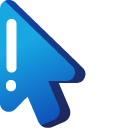 Minimal Blue Dragon pointer