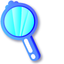 Minimal Blue Mirror cursor
