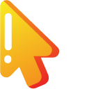 Minimal Gradient Candle pointer
