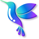 Minimal Gradient Hummingbird cursor