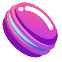 Minimal Gradient Pink Macaron cursor