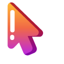 Minimal Gradient Pterodactyl pointer