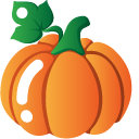 Minimal Gradient Pumpkin cursor