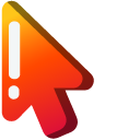 Minimal Gradient Red Scorpion pointer