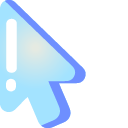 Minimal Gradient Snowman pointer