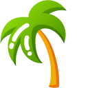 Minimal Palm Tree cursor