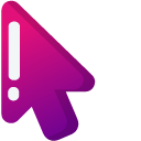 Minimal Pink Flame pointer