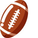 Minimal American Football Ball cursor