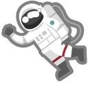 Minimal Astronaut cursor