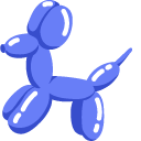 Minimal Balloon Dog cursor