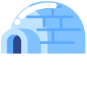 Minimal Blue Igloo cursor