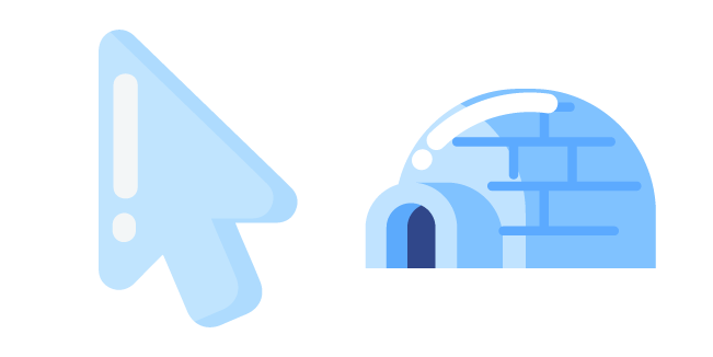 Minimal Blue Igloo