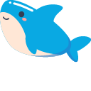 Minimal Blue Shark cursor