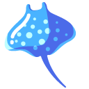 Minimal Blue Stingray cursor