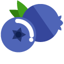 Minimal Blueberry cursor