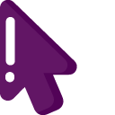 Minimal Eggplant pointer