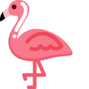 Minimal Flamingo cursor