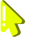 Minimal Flying Kite pointer