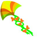 Minimal Flying Kite cursor