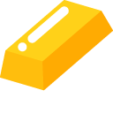 Minimal Gold Bar cursor