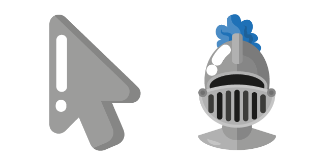 Minimal Gray Knight Helmet