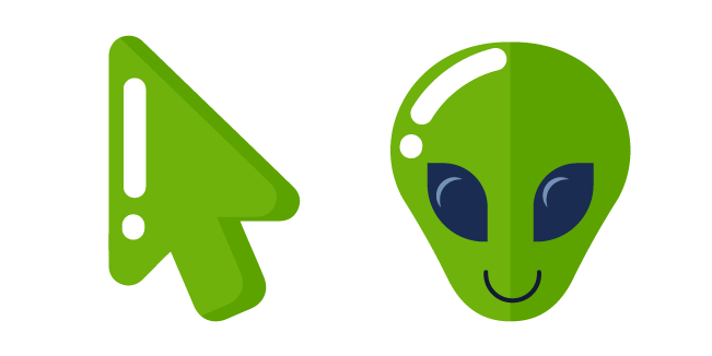 Minimal Green Alien