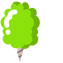 Minimal Green Cotton Candy cursor