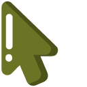 Minimal Green Piano pointer