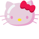 Minimal Hello Kitty cursor