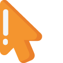 Minimal Hot Dog with Mustard pointer