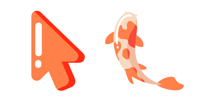 Minimal Koi Fish