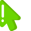 Minimal Lime pointer