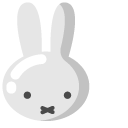 Minimal Miffy Rabbit cursor