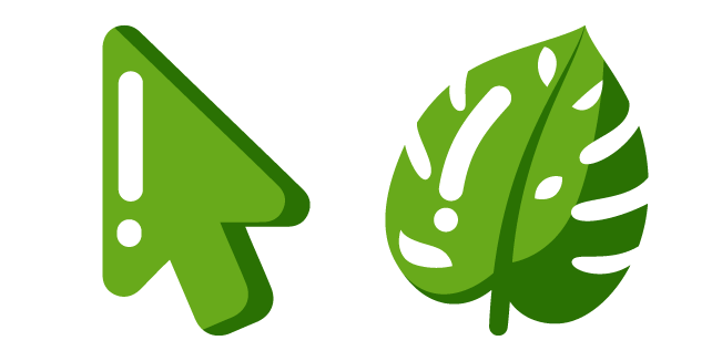 Minimal Monstera Leaf