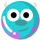 Minimal Monsters Inc James P. Sullivan cursor