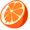 Minimal Orange cursor