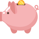 Minimal Piggy Bank cursor