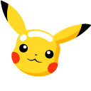 Minimal Pikachu cursor