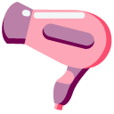 Minimal Pink Hair Dryer cursor