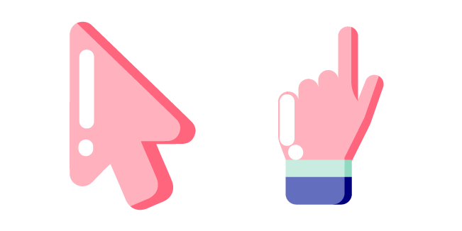 Minimal Pink Hand