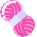 Minimal Pink Yarn cursor