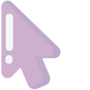 Minimal Purple Pearl pointer