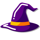 Minimal Purple Witch Hat cursor