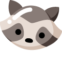 Minimal Raccoon cursor